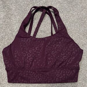 Buff Bunny leopard sports bra